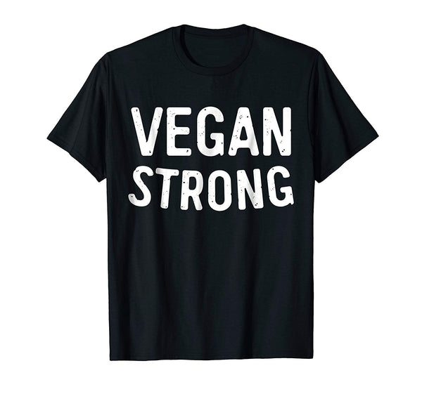 Cutest Vegan Strong Vegetarian Gif  T-Shirt Black