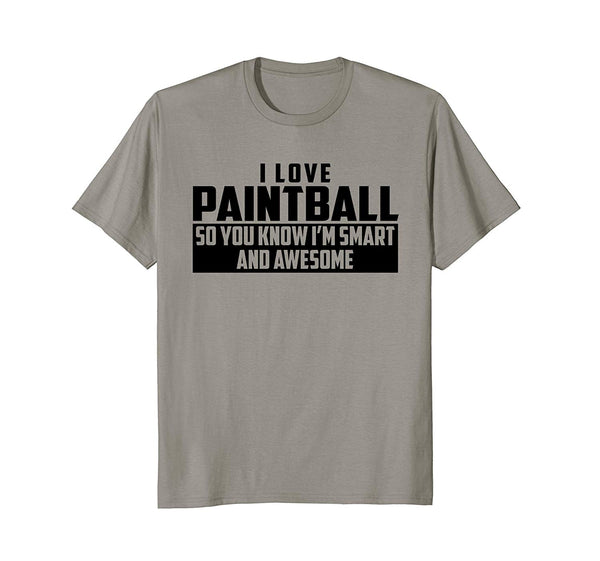 Cute The Official Smart And Awesome Paintball (black)  T-Shirt Slate