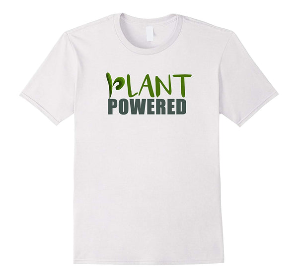 Cutest Plant Powered For Vegans And Vegetarians  T-Shirt White