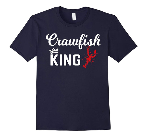 Beautiful Crawfish Crawfish King Funny Gif  T-Shirt Navy