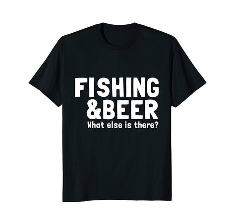 Cool Funny Fishing  T-Shirt Black