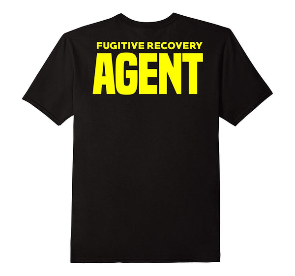 Hot Bounty Hunter For Fugitive Recovery Agents Leo  T-Shirt Black