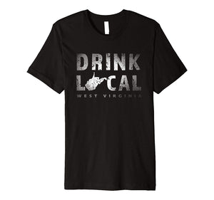 Hotest Drink Local West Virginia Craft Beer Wv Tee  T-Shirt Black