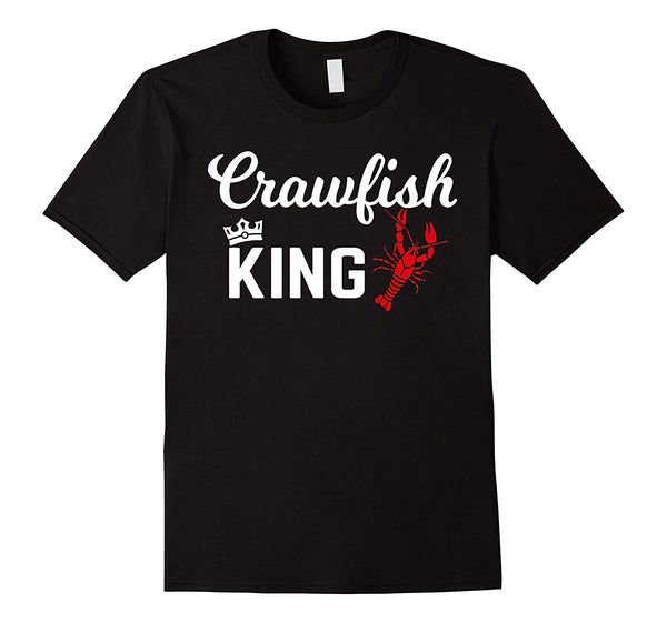 Beautiful Crawfish Crawfish King Funny Gif  T-Shirt Black