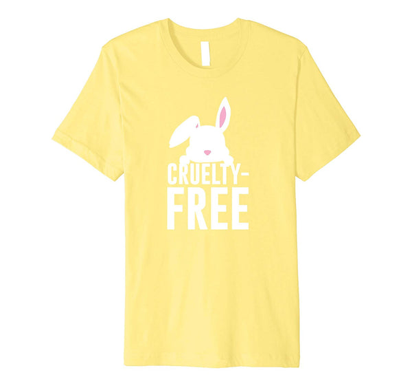 Beautiful Cruelty Free Graphic  T-Shirt Lemon