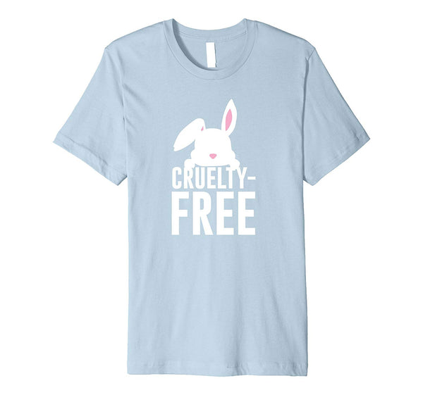 Beautiful Cruelty Free Graphic  T-Shirt Baby Blue