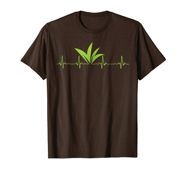 Cool Vegan Vegetarian Gift Idea Plant Based Life Tee  T-Shirt Brown