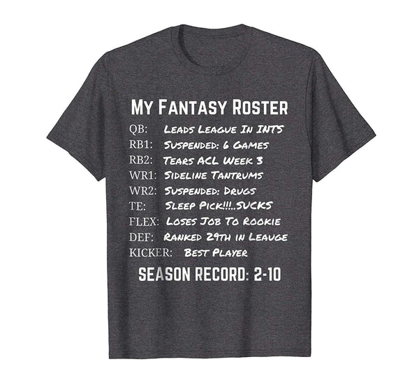 Adorable My Fantasy Football Team Sucks !  T-Shirt Dark Heather