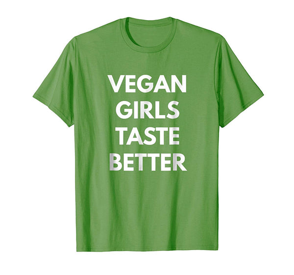 Cool Vegan Girls Taste Better Vegan Lifestyle  T-Shirt Grass