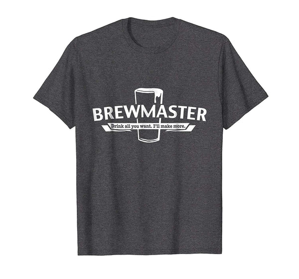 Wonderful Brewmaster Craft Beer Home Brewing Brewer Gift  T-Shirt Dark Heather