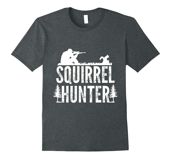 Cool Squirrel Hunter Target Practice Hunting  T-Shirt Dark Heather