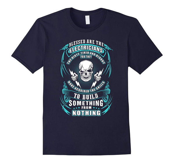 Cool Electrical Workers Ibew  T-Shirt Navy