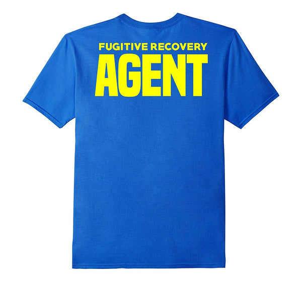 Hot Bounty Hunter For Fugitive Recovery Agents Leo  T-Shirt Royal Blue