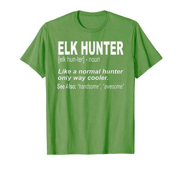 Beautiful Elk Hunter For People Who Hunt Elk Funny Elk  T-Shirt Grass