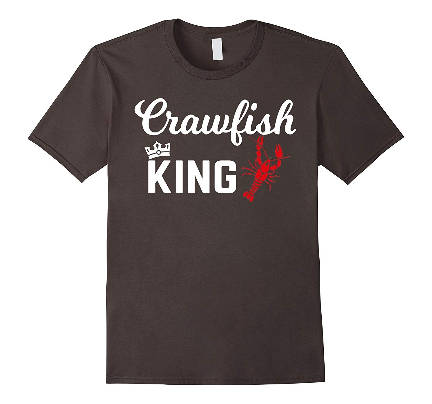 Beautiful Crawfish Crawfish King Funny Gif  T-Shirt Asphalt