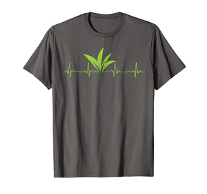 Cool Vegan Vegetarian Gift Idea Plant Based Life Tee  T-Shirt Asphalt