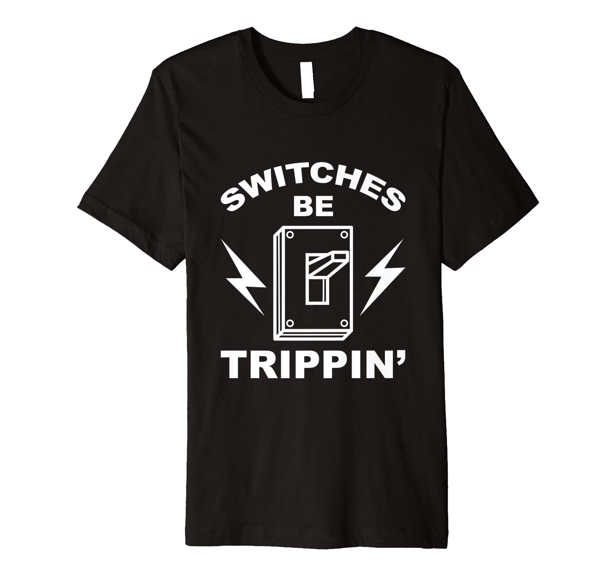 Cute Switches Be Trippin' Cute Master In Electronics Gift  T-Shirt Black