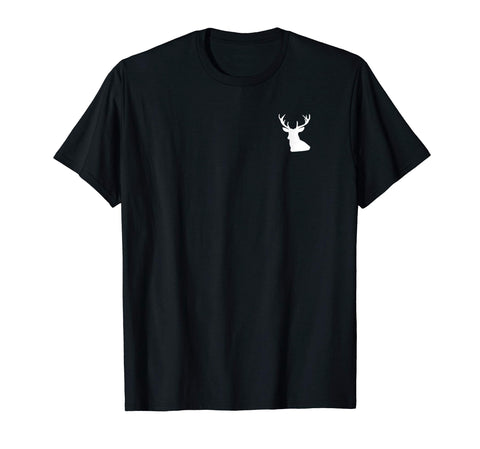 Hot Deer Hunter Genesis 27 3 Back And Front Designed  T-Shirt Black