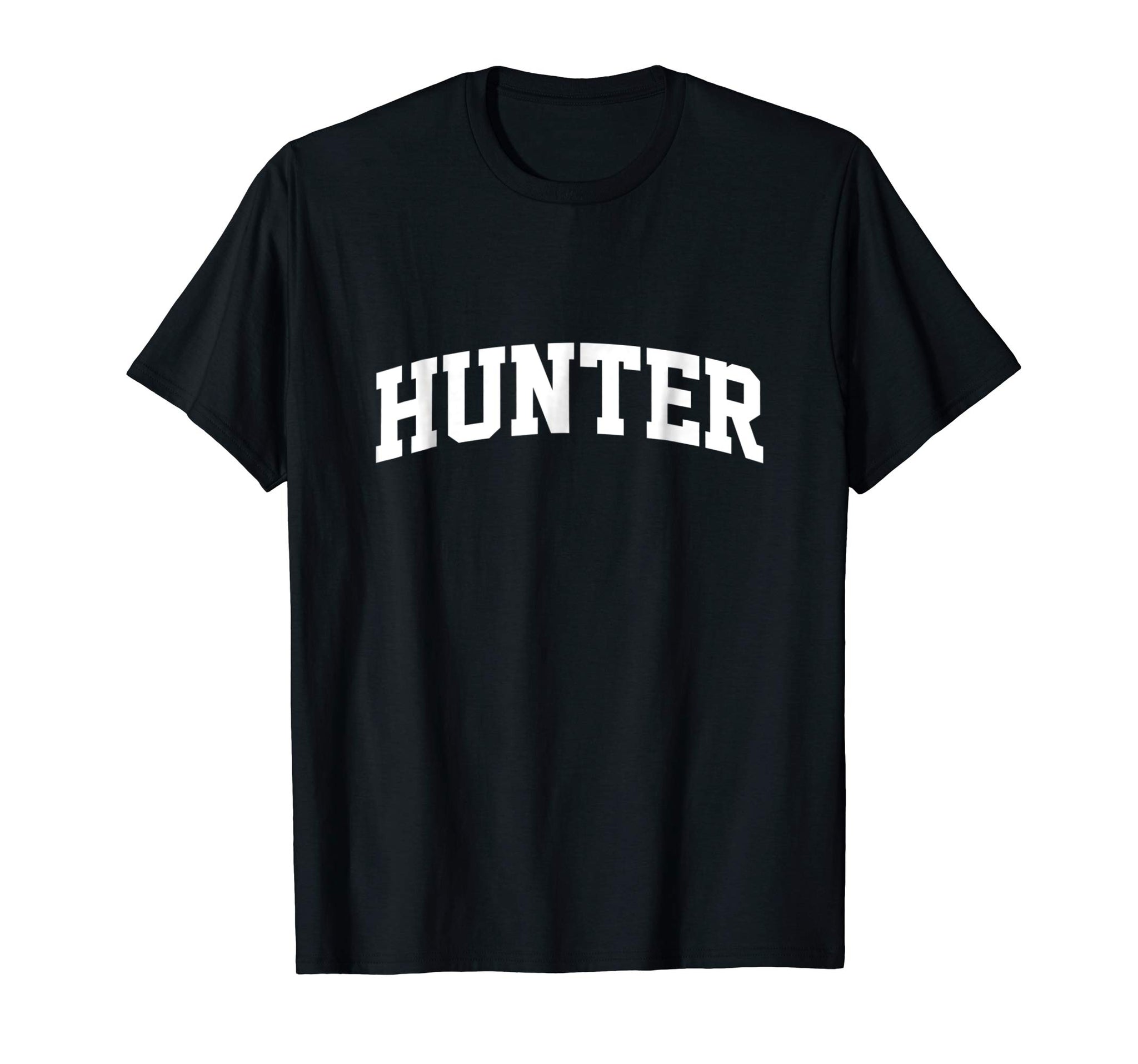 Hotest Hunter Retro Arch Sports  T-Shirt Black