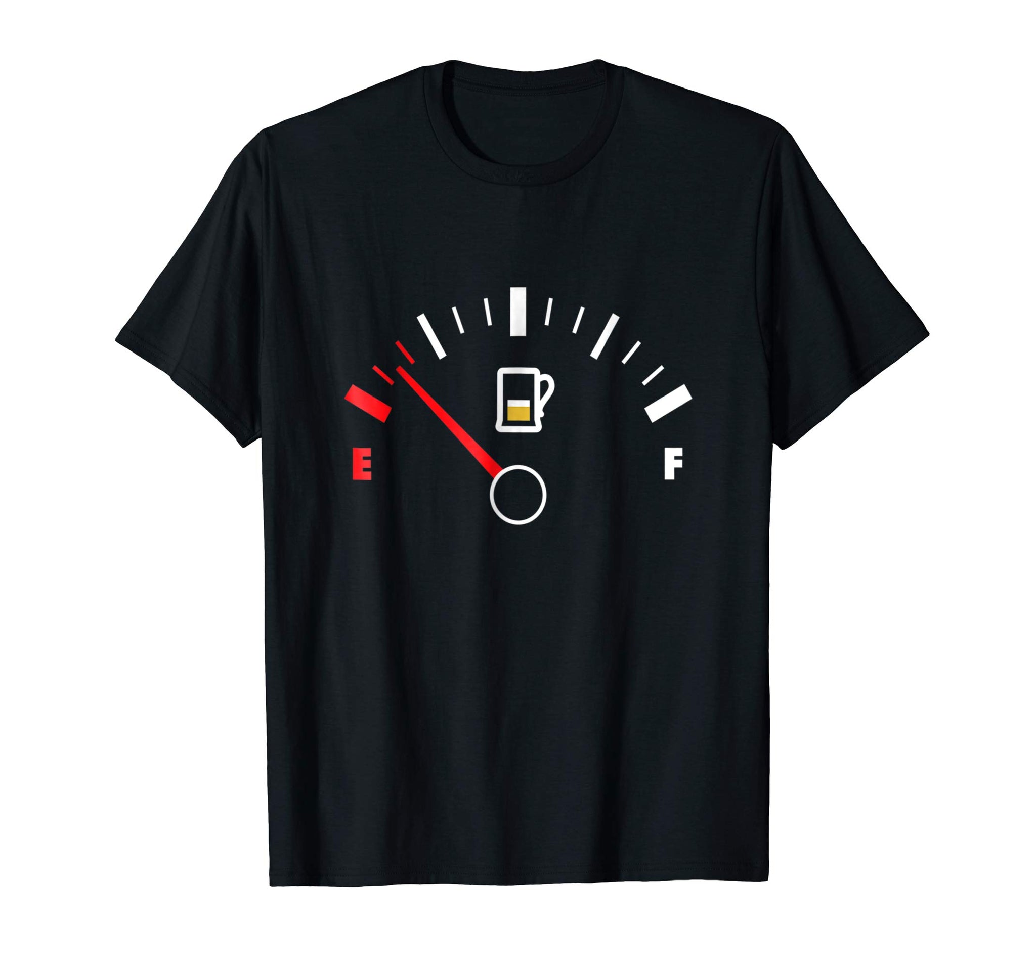 Cutest Beer Empty Fuel  T-Shirt Black