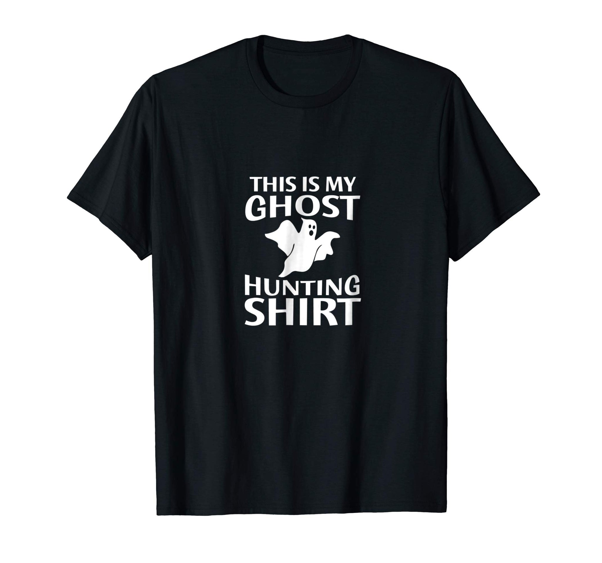 Cool Funny Ghost Hunter For Paranormal Ghost Hunting  T-Shirt Black