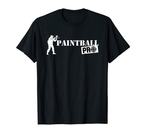 Hot Paintball Pro Pro Paintball Shooters Gift  T-Shirt Black