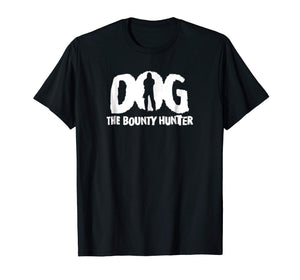 Adorable Dog The Bounty Hunter  T-Shirt Black