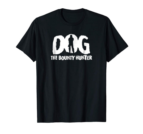 Adorable Dog The Bounty Hunter  T-Shirt Black