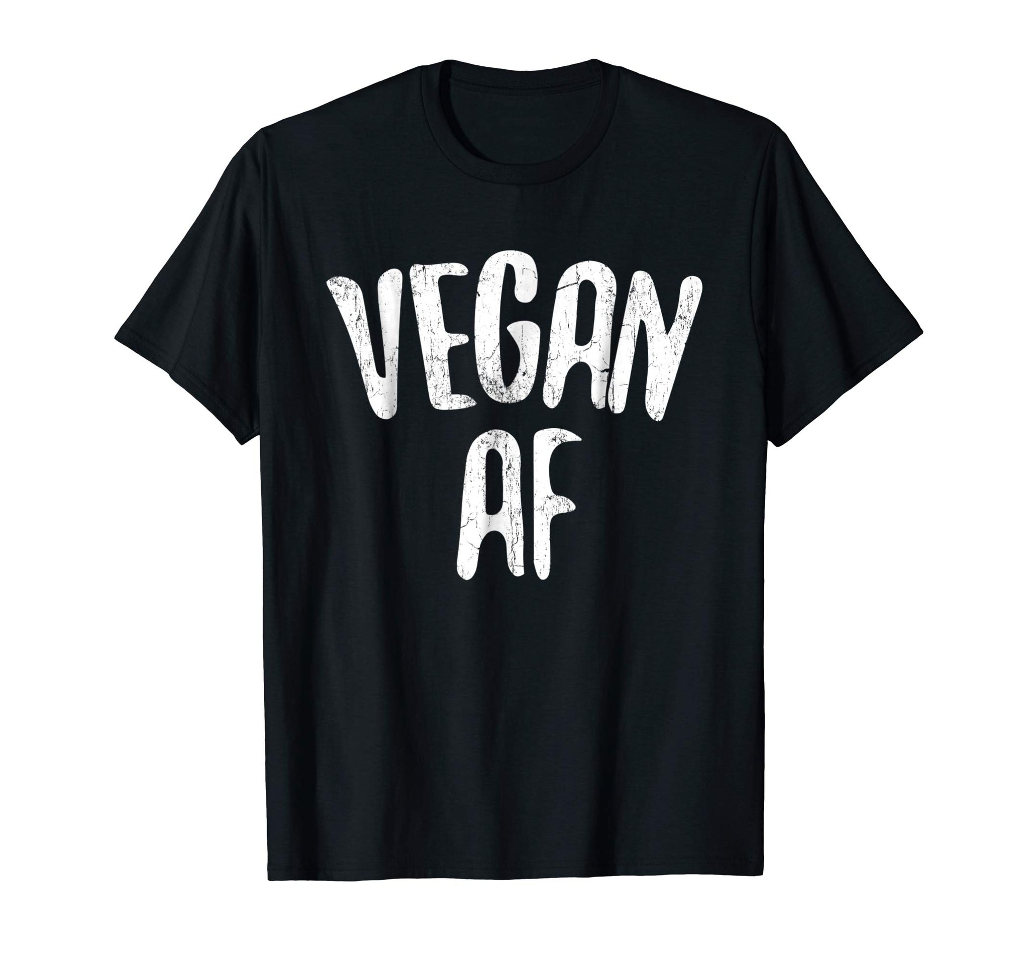 Cool Vegan Af Vegan Gift Vegetarian  T-Shirt Black
