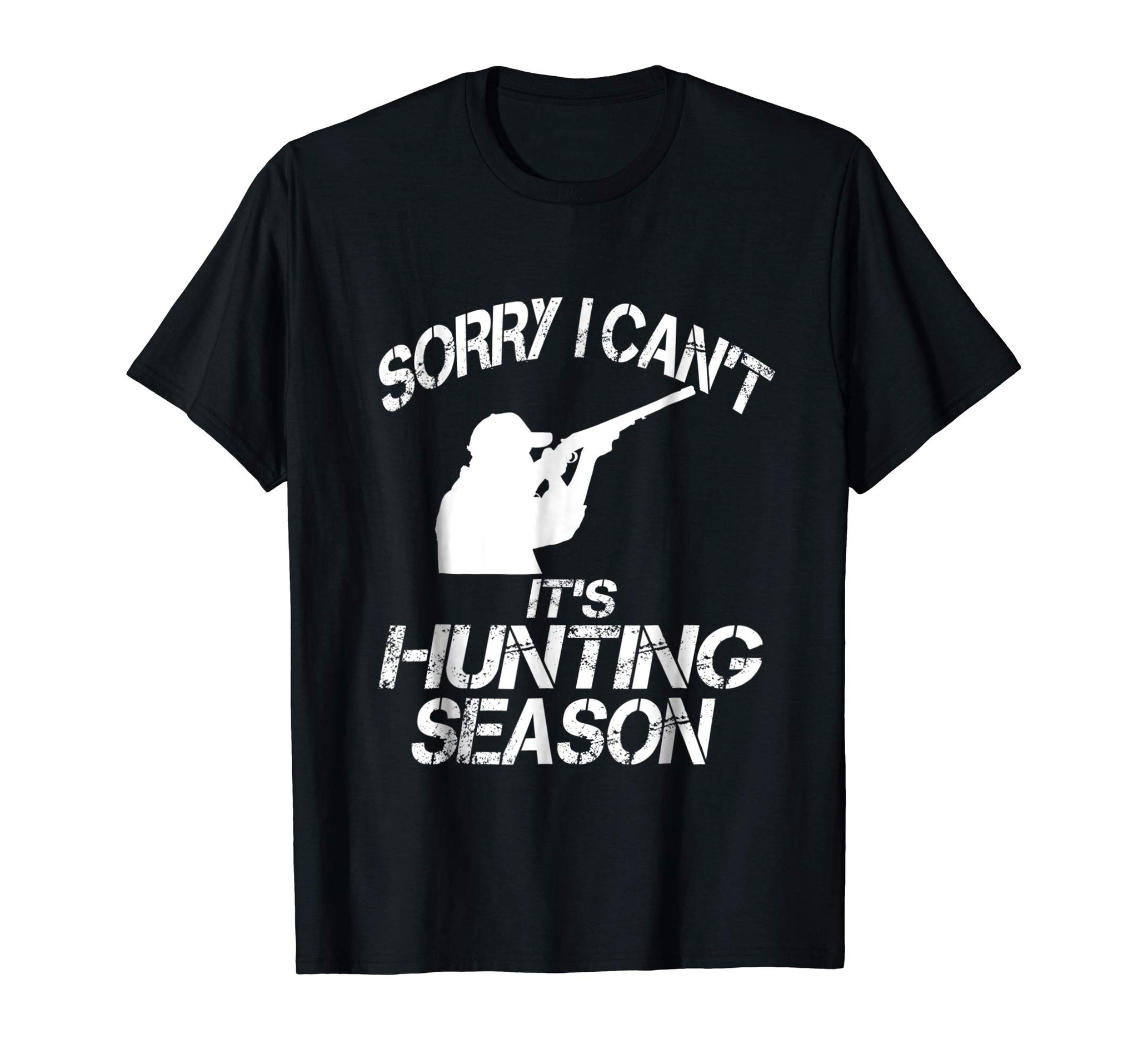 Funny Funny Hunting Gifts For Hunters Who Love To Hunt  T-Shirt Black