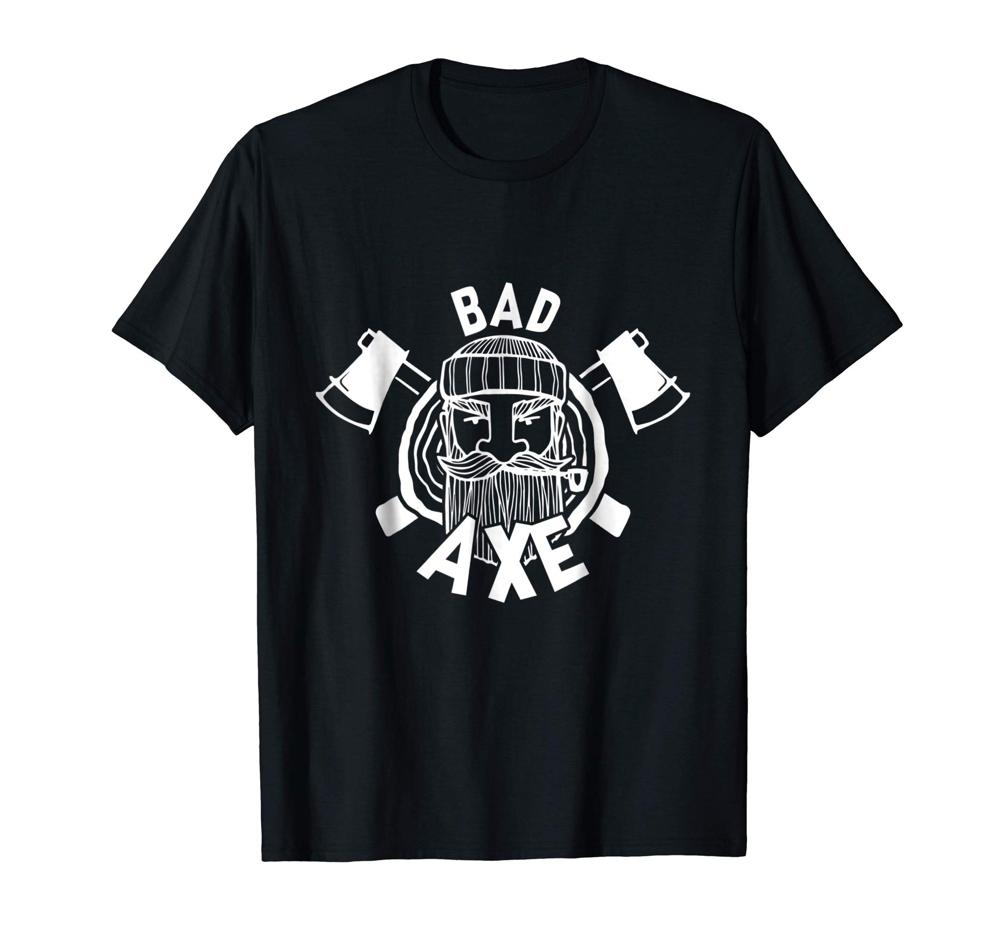 Hotest Bad Axe Funny Axe Throwing Lumber Jack  T-Shirt Black