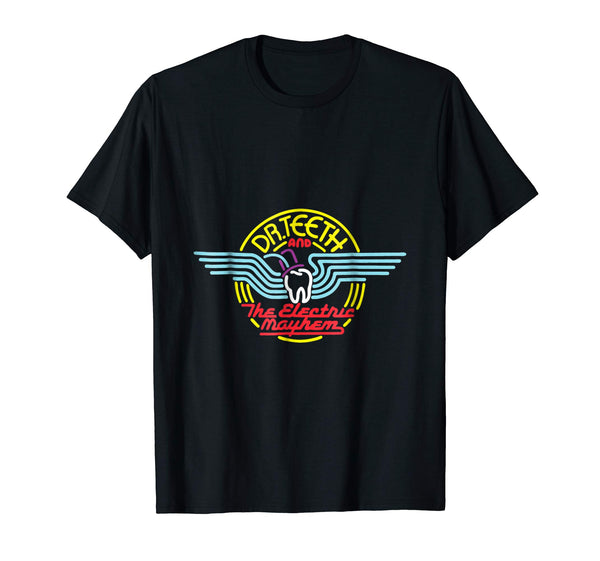 Hotest Dr Teeth And The Electric Mayhem Color  T-Shirt Black