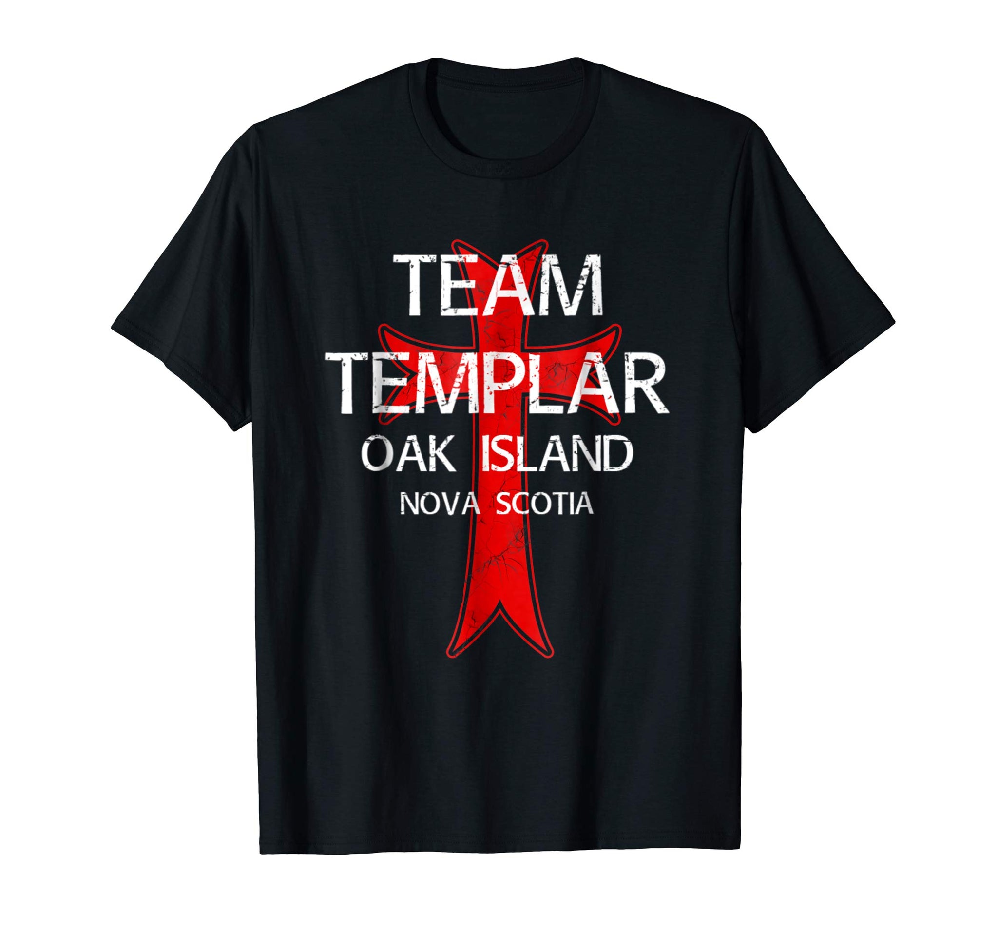 Wonderful Oak Island Treasure Hunter Templar Order Mystery  T-Shirt Black