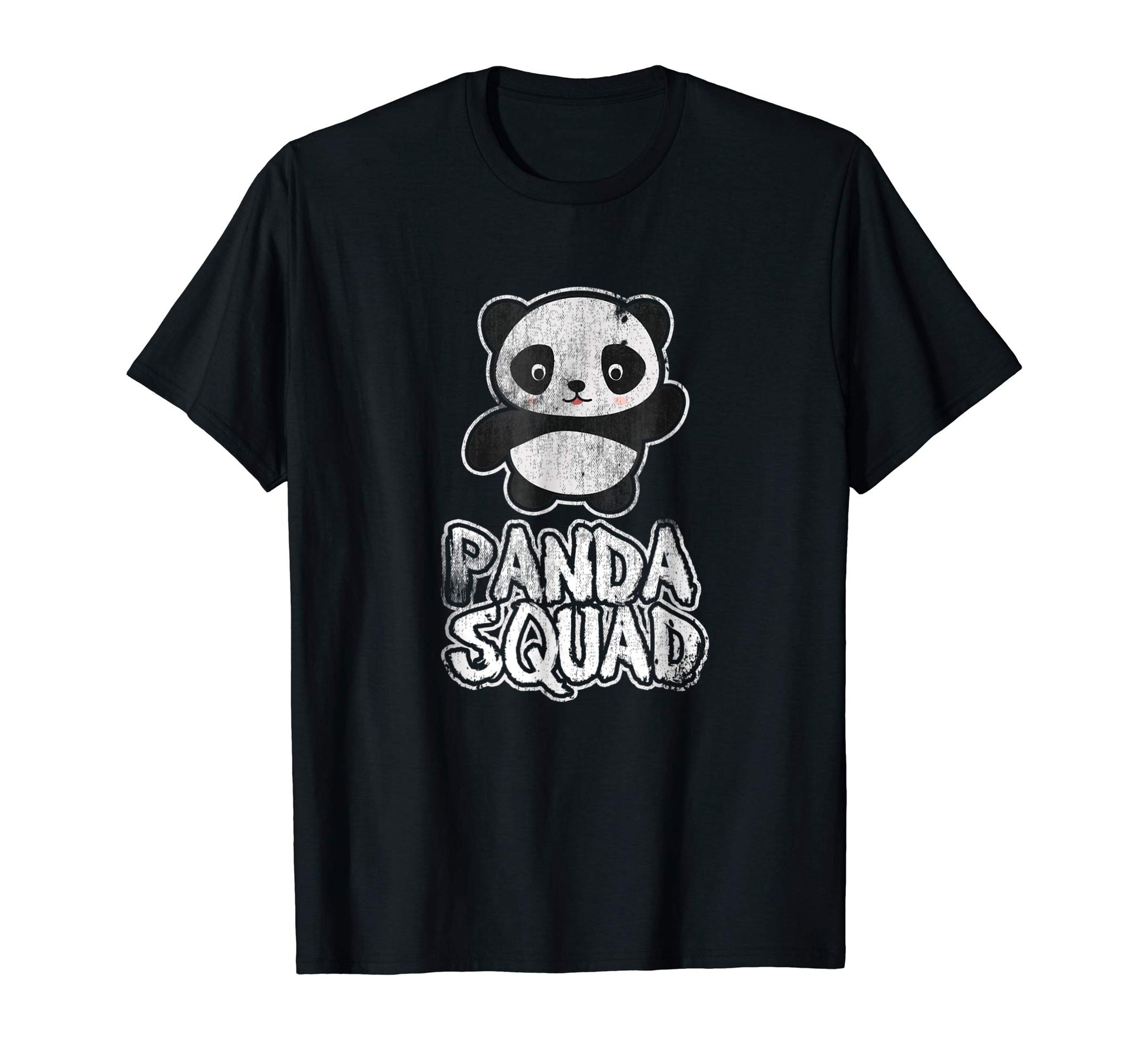 Hotest Panda Panda Squad Funny Panda Gift  T-Shirt Black