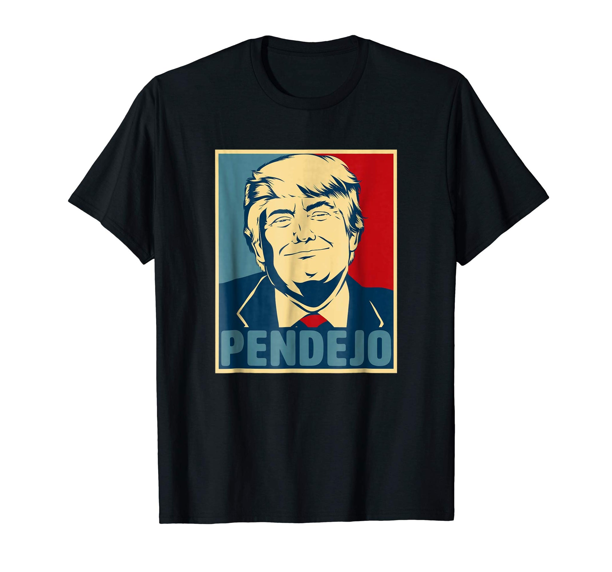 Cute Trump Pendejo Resist Impeach Anti Trump Stupid  T-Shirt Black