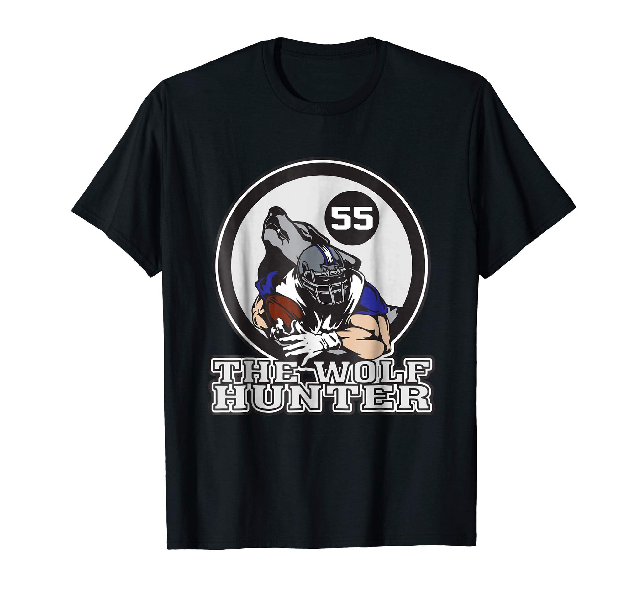Adorable The Cowboys Wolf Hunter Vander Esch  T-Shirt Black