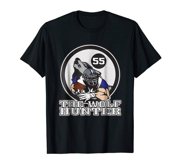 Adorable The Cowboys Wolf Hunter Vander Esch  T-Shirt Black