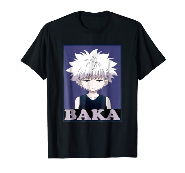 Hotest Anime Hunters X Hunter Gon Killua  T-Shirt Black