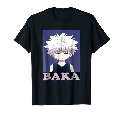 Hotest Anime Hunters X Hunter Gon Killua  T-Shirt Black