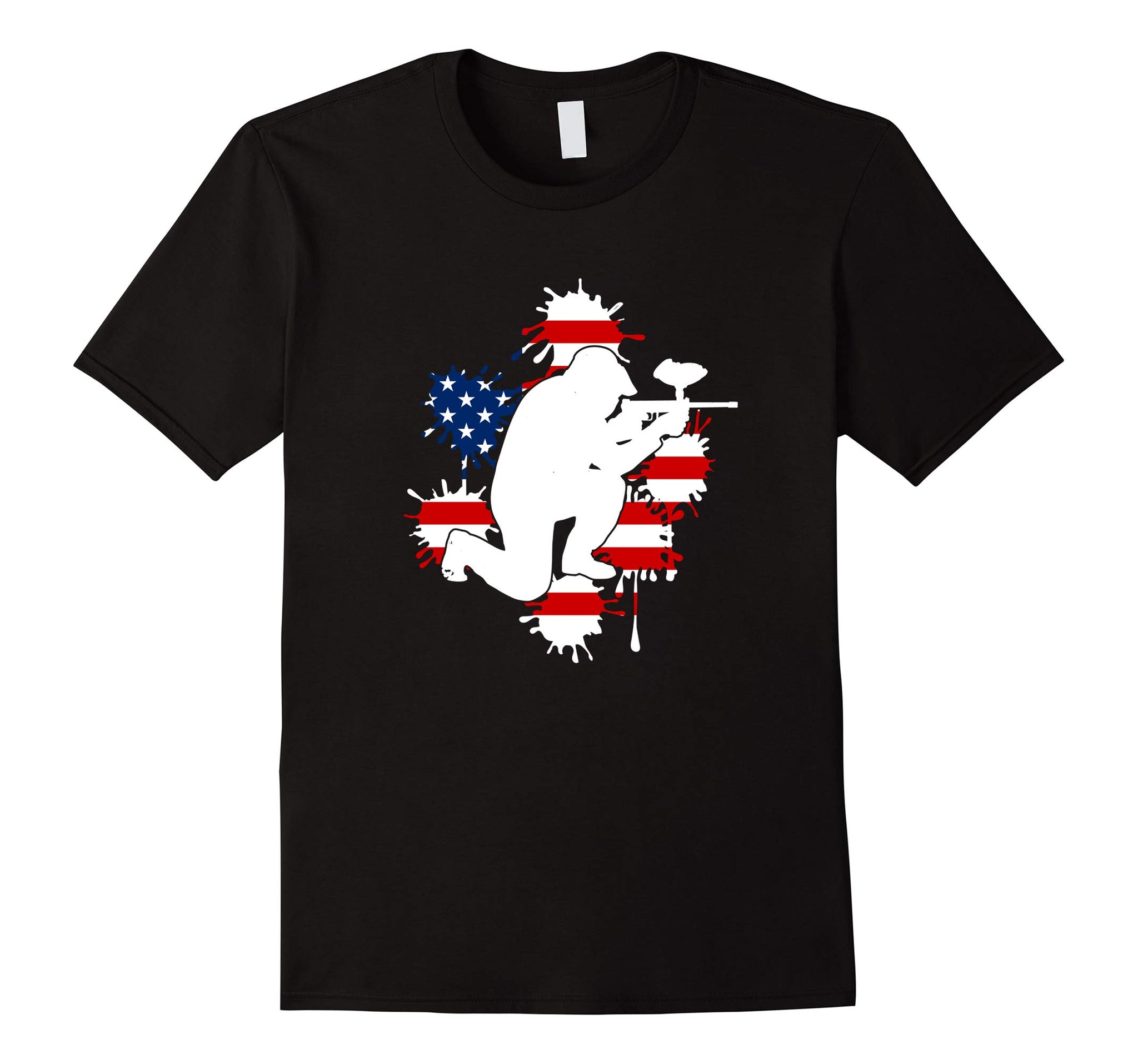 Cutest Cool For Paintball Lover. Xmas Gift For Son Grandson.  T-Shirt Black