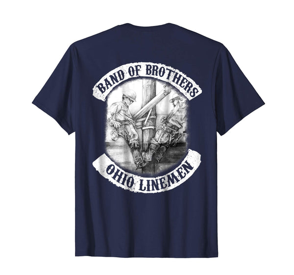 Cutest Ohio Electrical Lineman  T-Shirt Navy