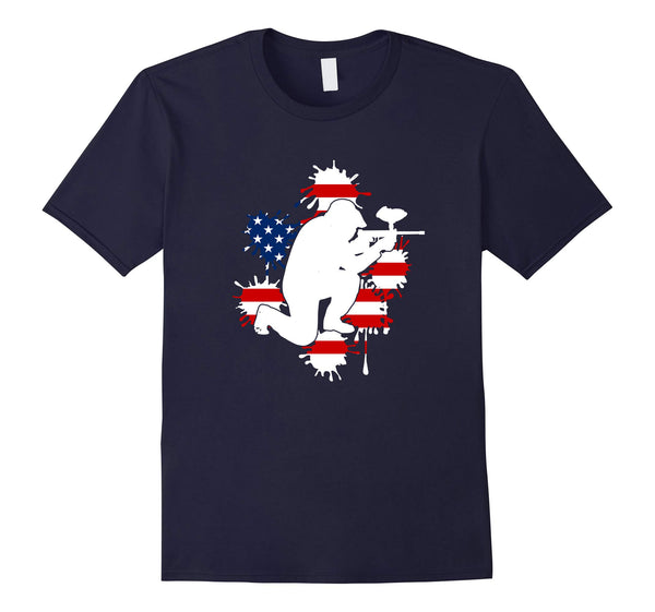 Cutest Cool For Paintball Lover. Xmas Gift For Son Grandson.  T-Shirt Navy