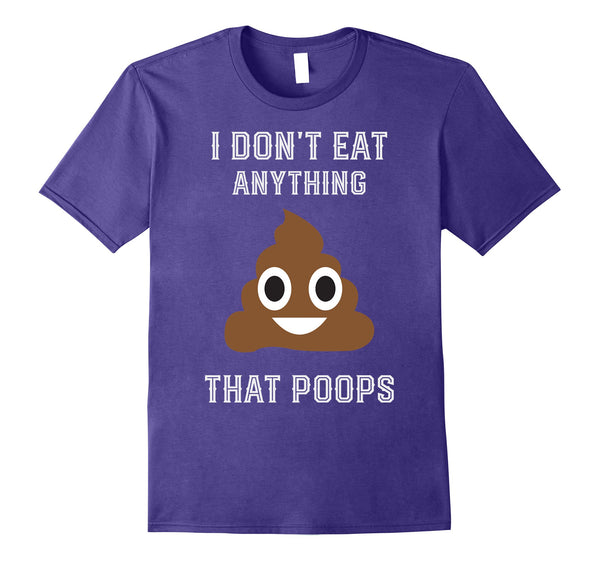 Funny Funny Vegetarian Funny Vegan Tee Gift  T-Shirt Purple