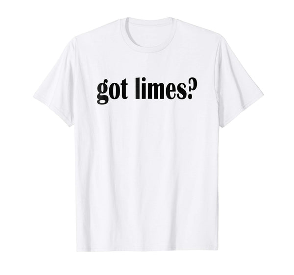 Cute Got Limes Classic Fit Lime  T-Shirt White