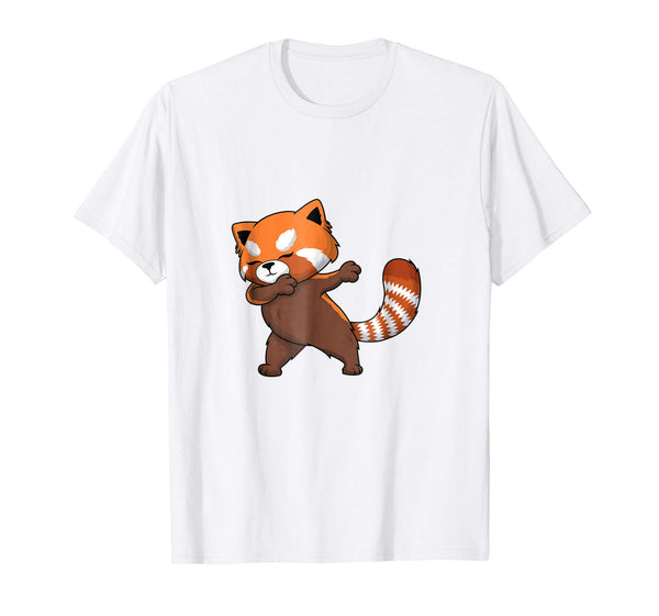 Funny Dabbing Red Panda T Dabbing Red Panda Funny  T-Shirt White