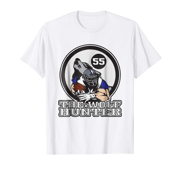Adorable The Cowboys Wolf Hunter Vander Esch  T-Shirt White