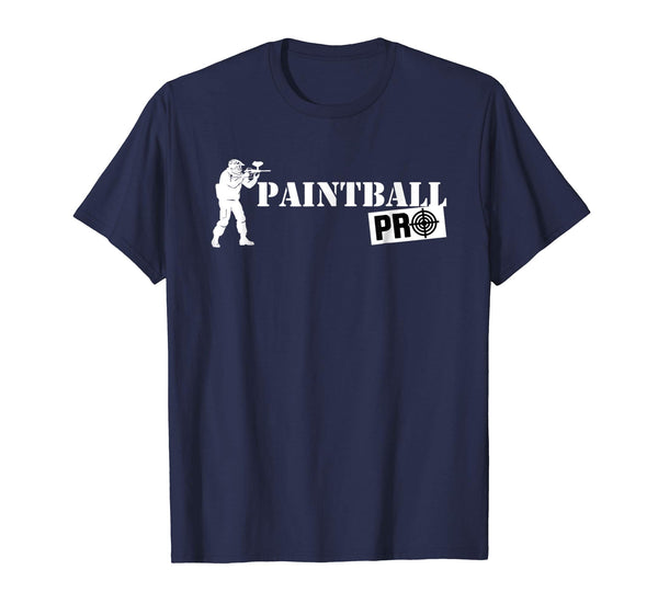 Hot Paintball Pro Pro Paintball Shooters Gift  T-Shirt Navy