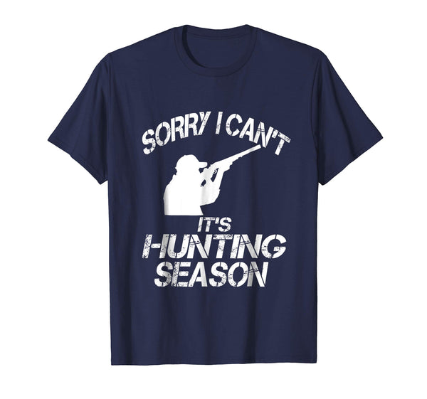 Funny Funny Hunting Gifts For Hunters Who Love To Hunt  T-Shirt Navy