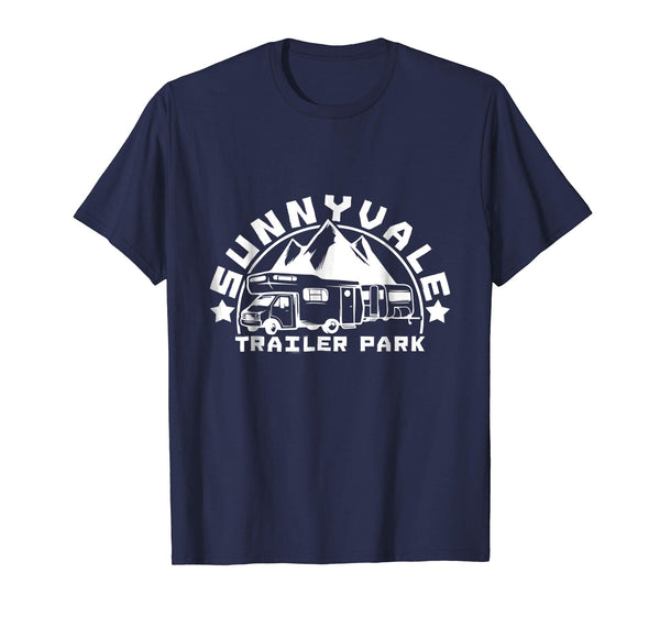 Cool Sunnyvale Trailer Park Decent Funny Bubbles Tee's  T-Shirt Navy