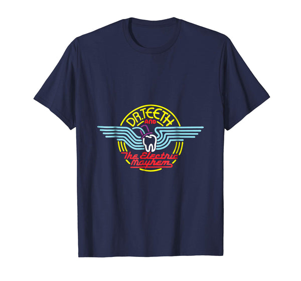 Hotest Dr Teeth And The Electric Mayhem Color  T-Shirt Navy